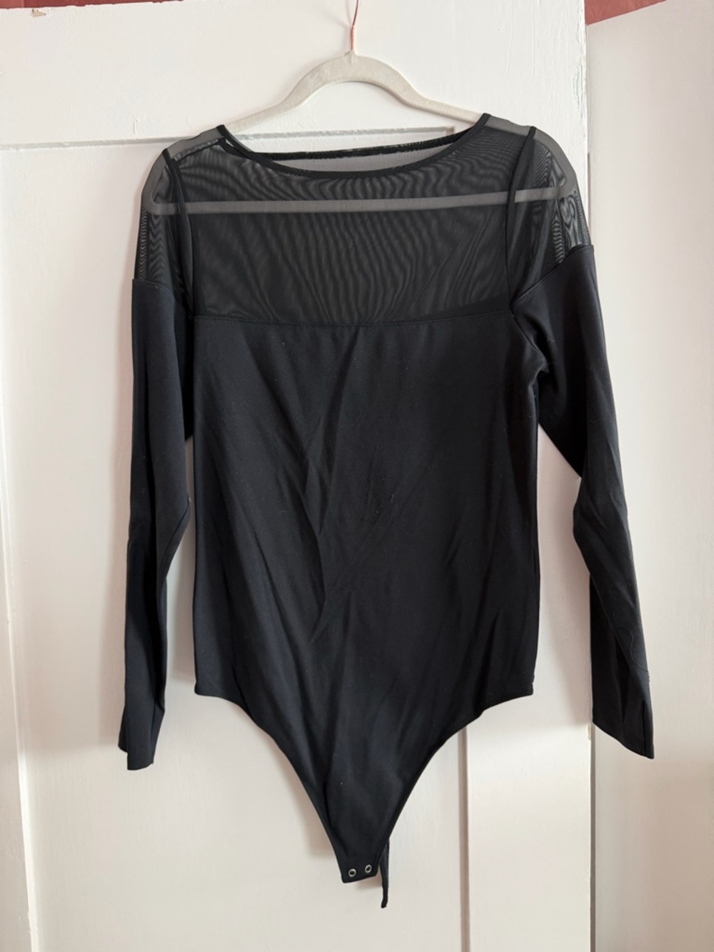 Abercrombie & Fitch Black Scoop Neck Top